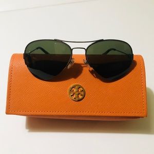 Tory Burch Aviator Sunglasses